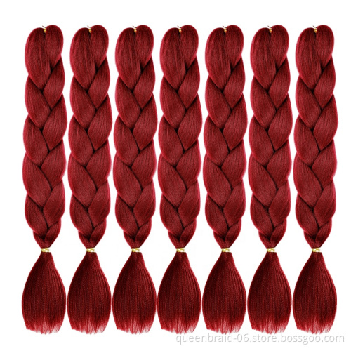 SmartBraid Synthetic Braiding Jumbo Braid Hair Extensions Long Jumbo Hair for Box Braids